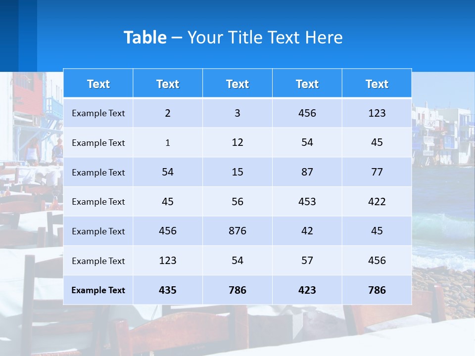 Earth Skyscraper City PowerPoint Template