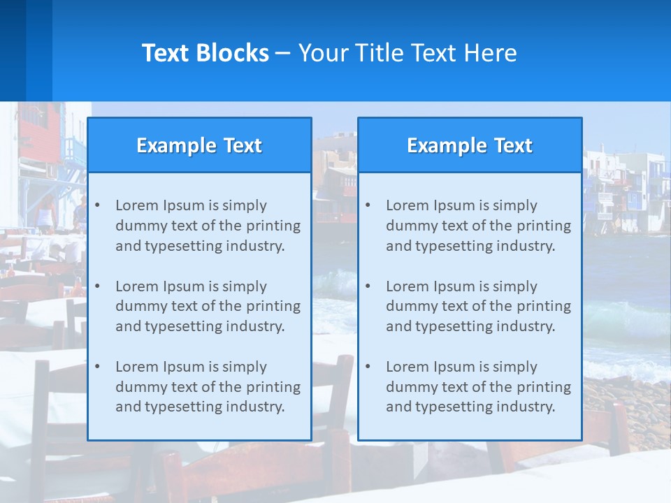 Earth Skyscraper City PowerPoint Template