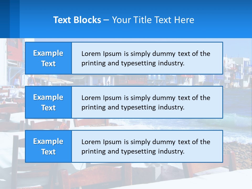 Earth Skyscraper City PowerPoint Template