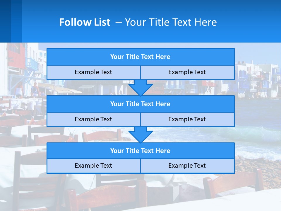 Earth Skyscraper City PowerPoint Template