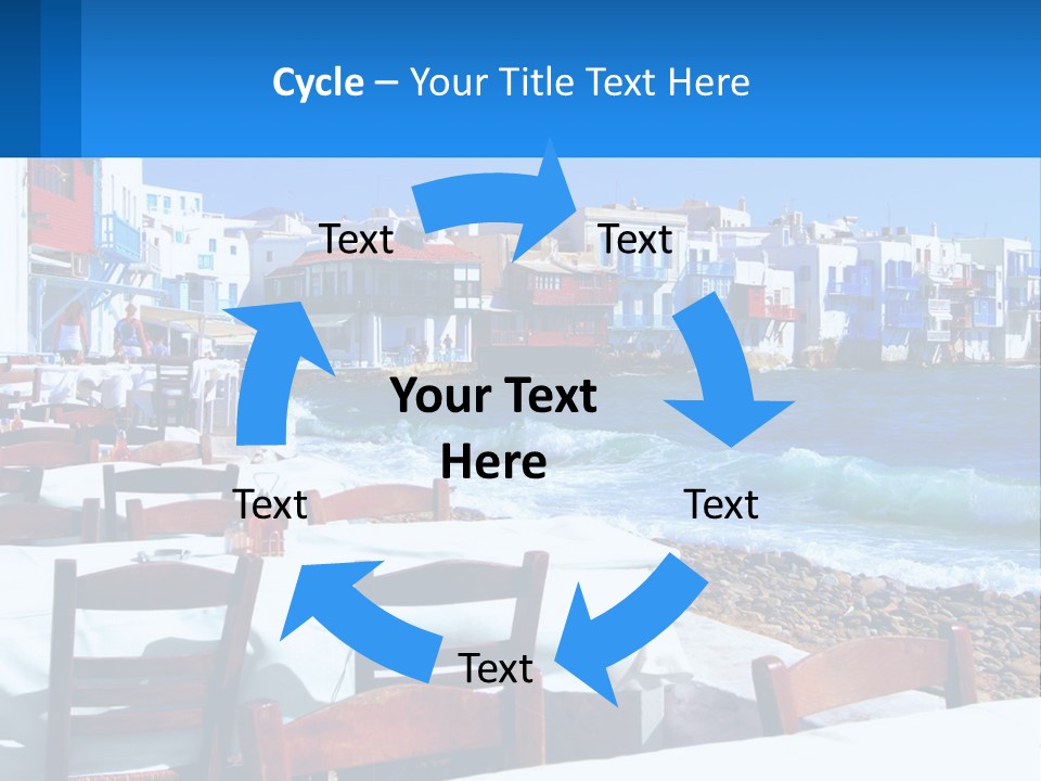 Earth Skyscraper City PowerPoint Template
