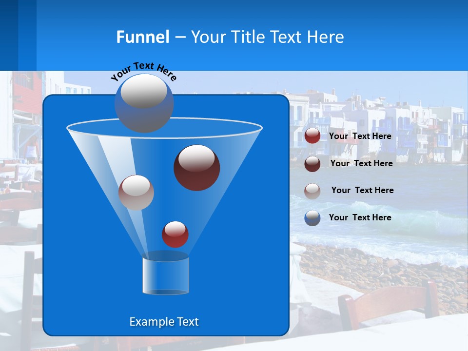 Earth Skyscraper City PowerPoint Template