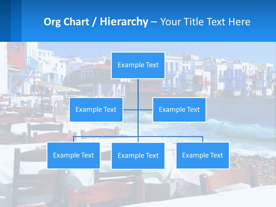 Earth Skyscraper City PowerPoint Template