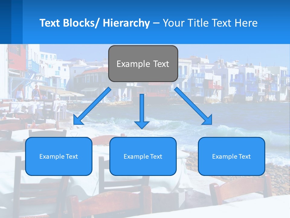 Earth Skyscraper City PowerPoint Template