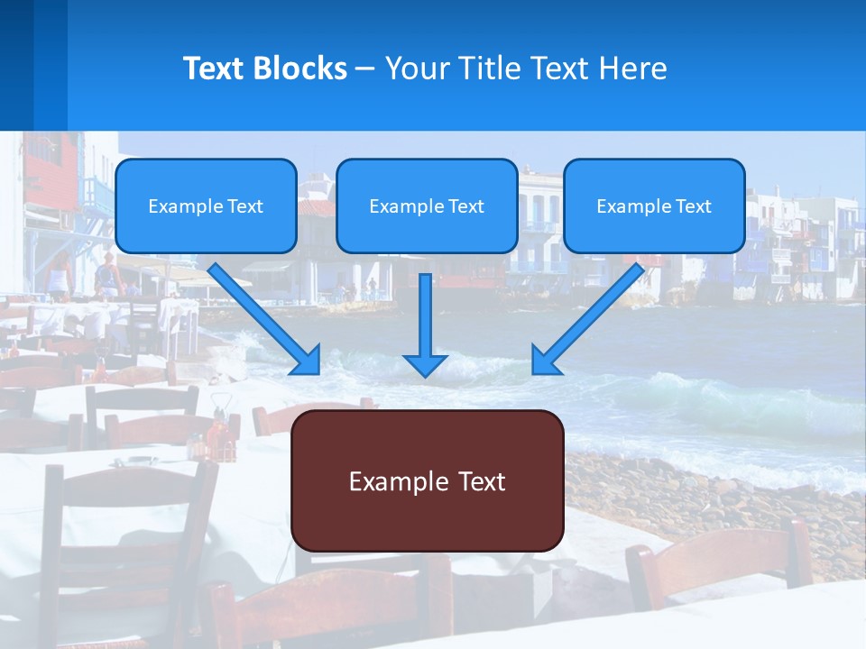 Earth Skyscraper City PowerPoint Template