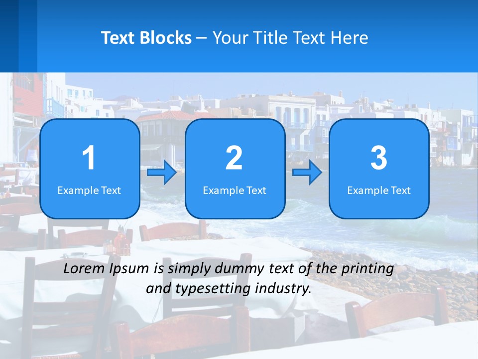Earth Skyscraper City PowerPoint Template