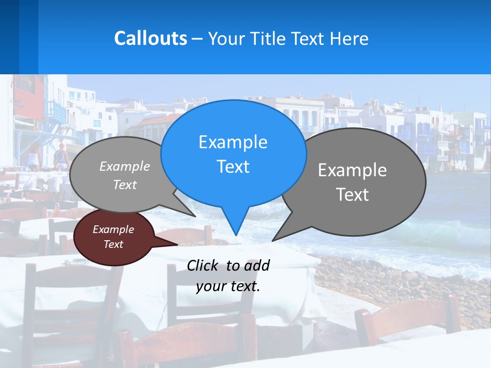 Earth Skyscraper City PowerPoint Template