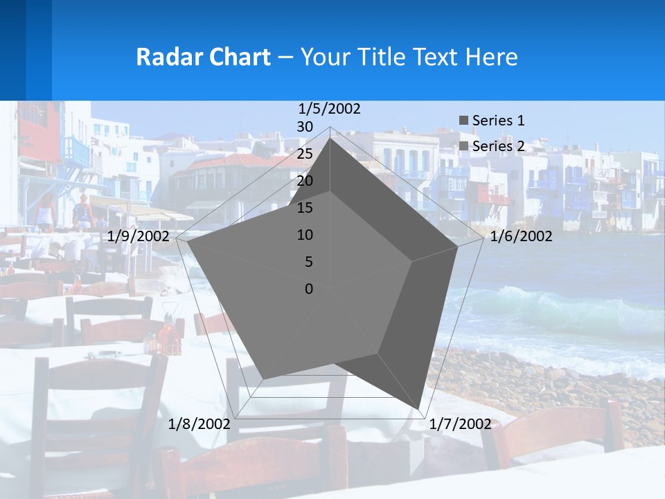 Earth Skyscraper City PowerPoint Template