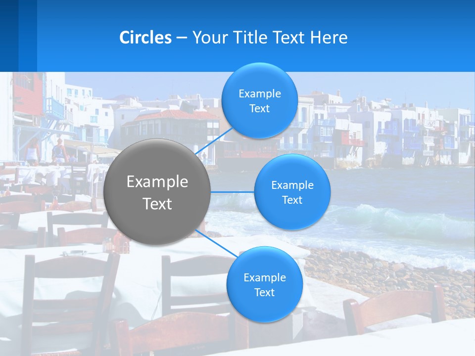 Earth Skyscraper City PowerPoint Template