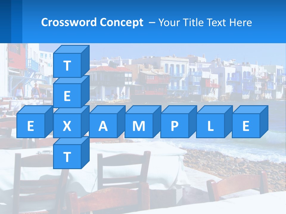 Earth Skyscraper City PowerPoint Template