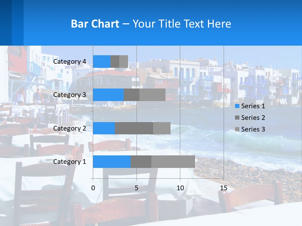 Earth Skyscraper City PowerPoint Template