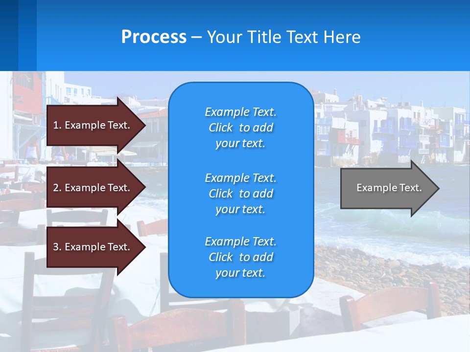 Earth Skyscraper City PowerPoint Template