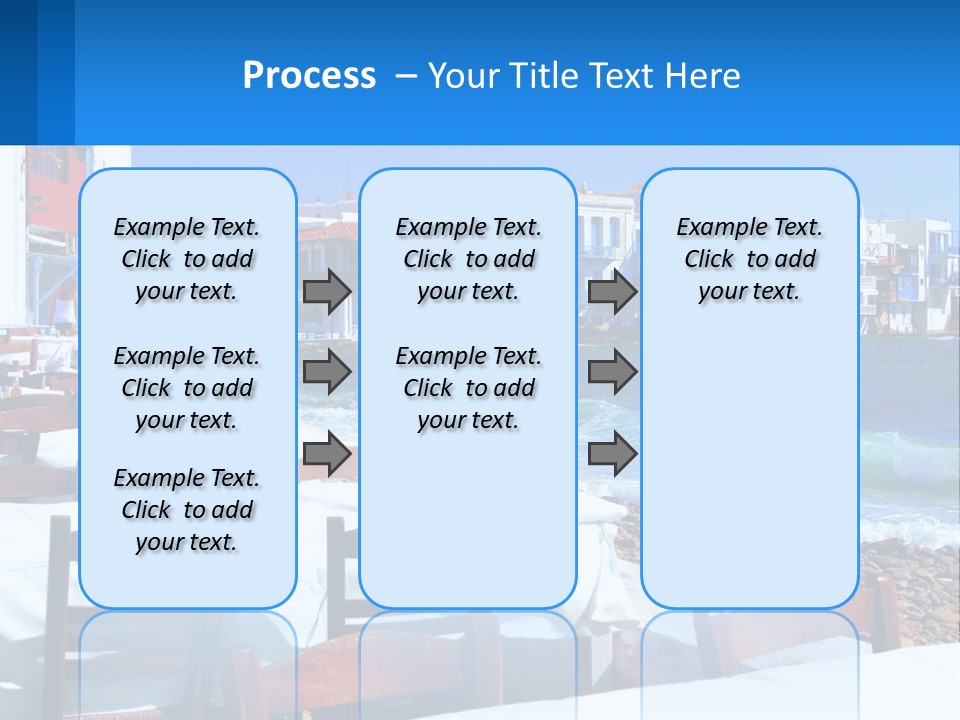 Earth Skyscraper City PowerPoint Template