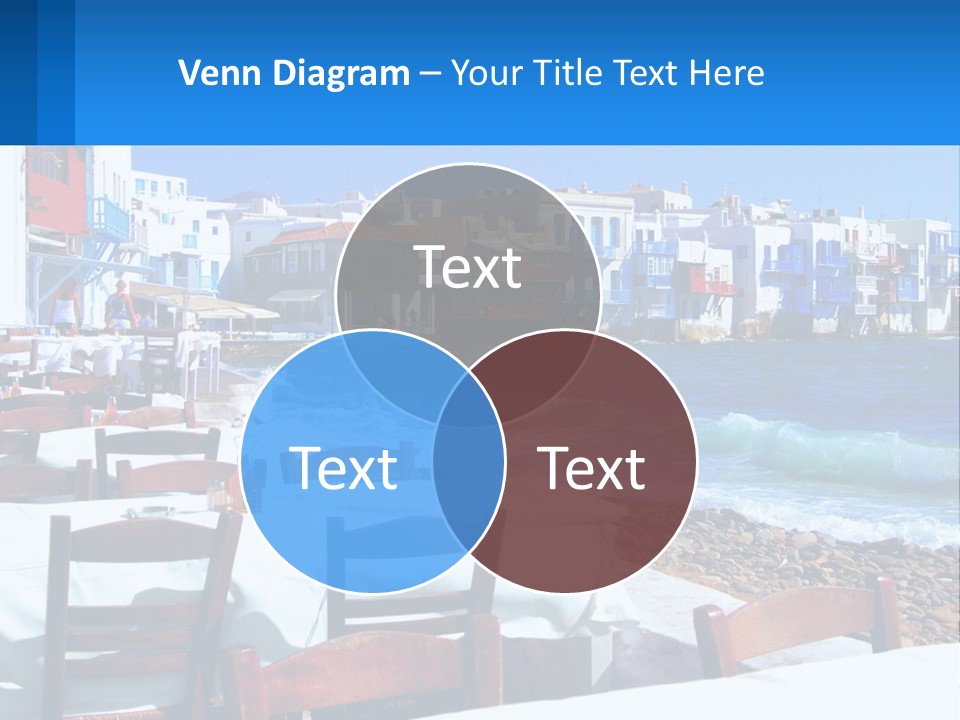 Earth Skyscraper City PowerPoint Template