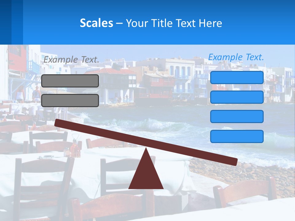 Earth Skyscraper City PowerPoint Template