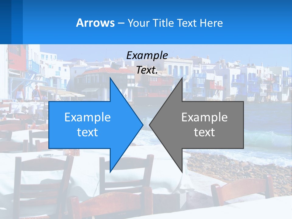 Earth Skyscraper City PowerPoint Template