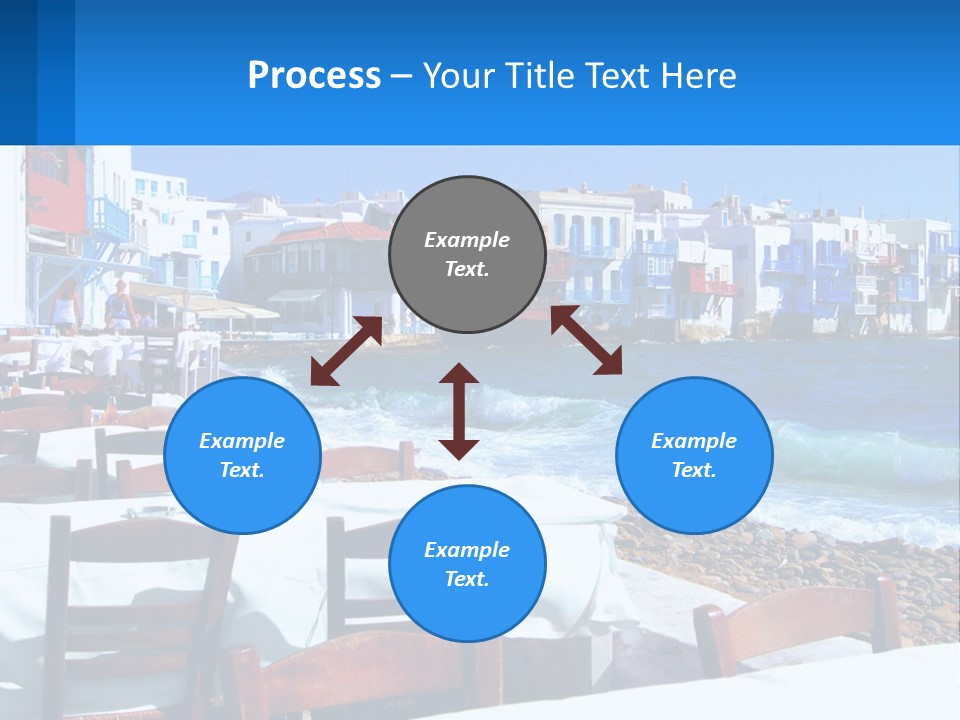 Earth Skyscraper City PowerPoint Template
