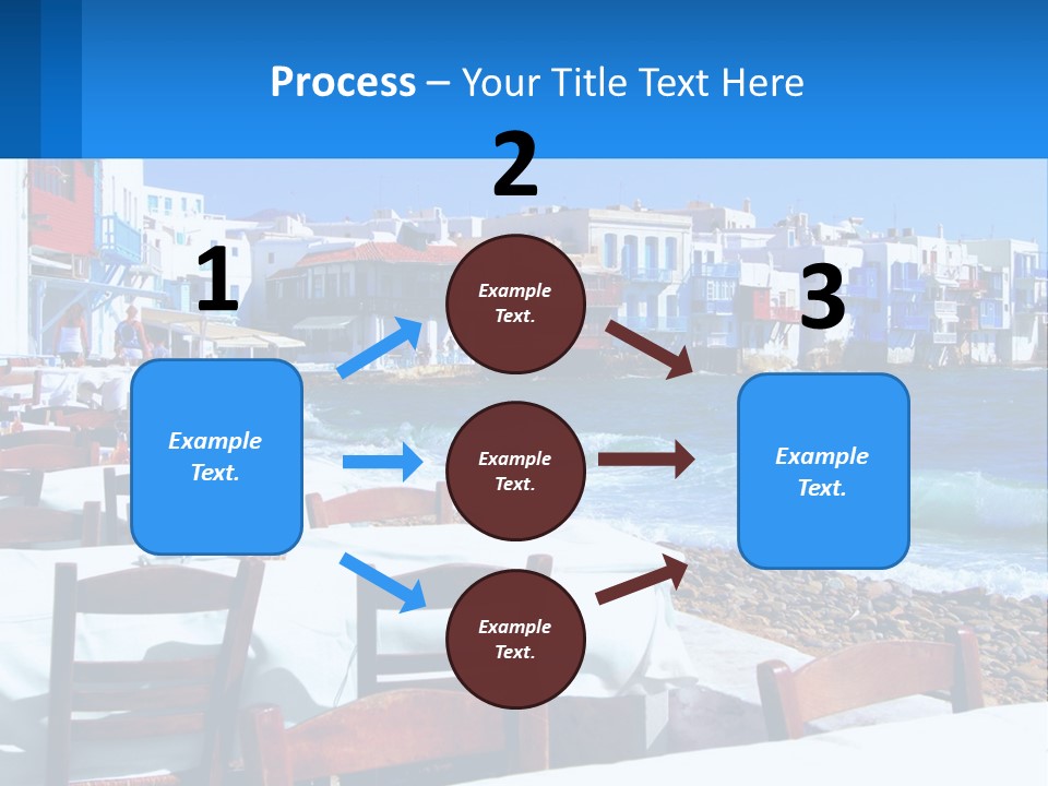 Earth Skyscraper City PowerPoint Template
