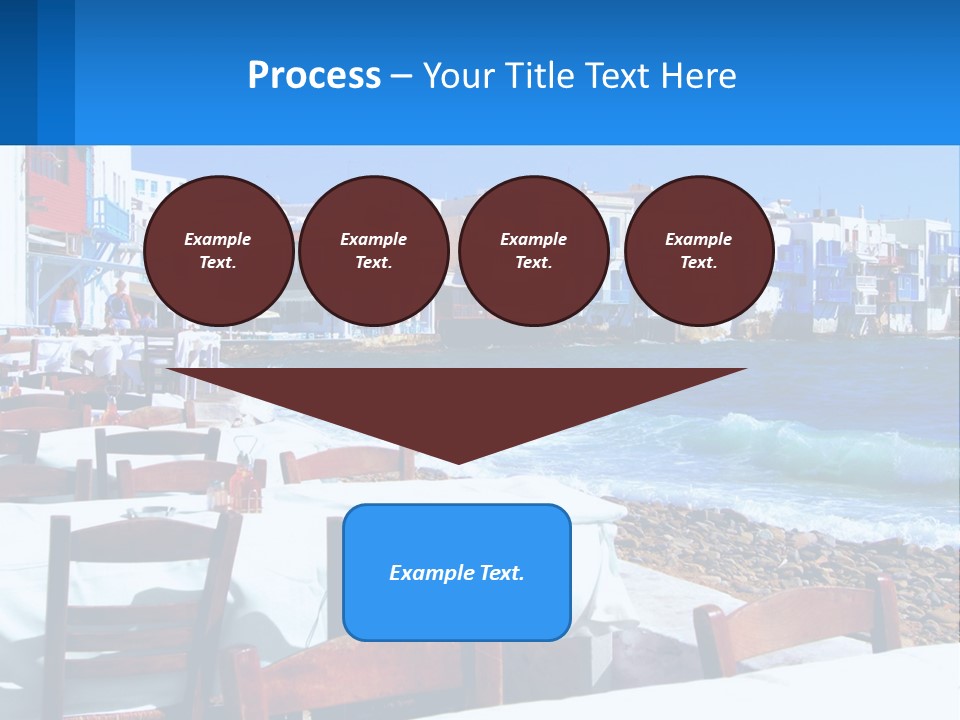 Earth Skyscraper City PowerPoint Template