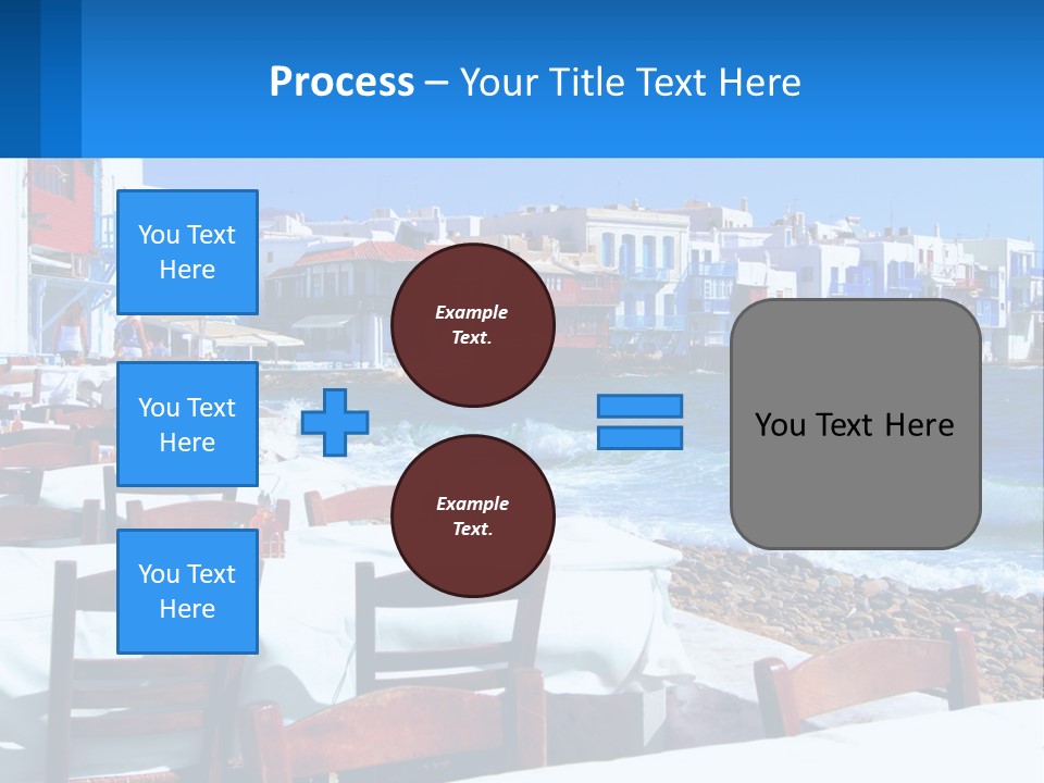 Earth Skyscraper City PowerPoint Template