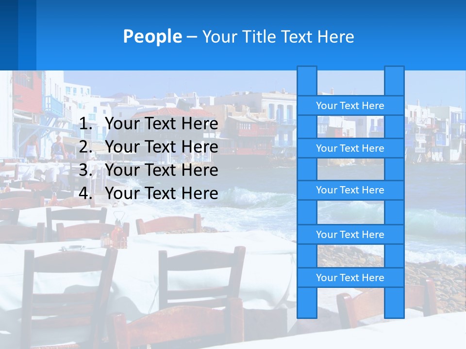 Earth Skyscraper City PowerPoint Template