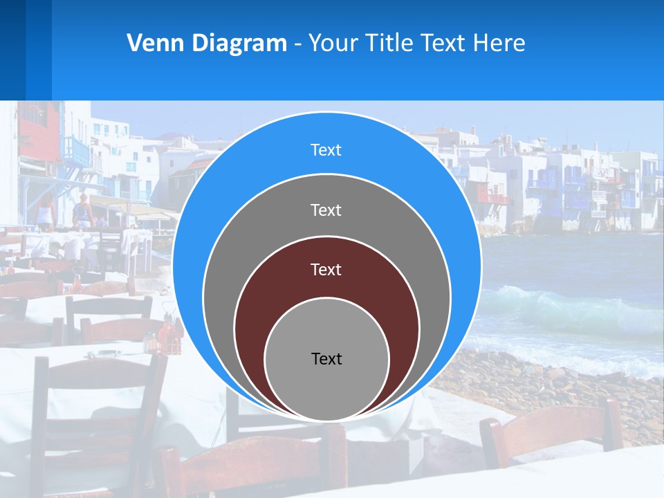 Earth Skyscraper City PowerPoint Template