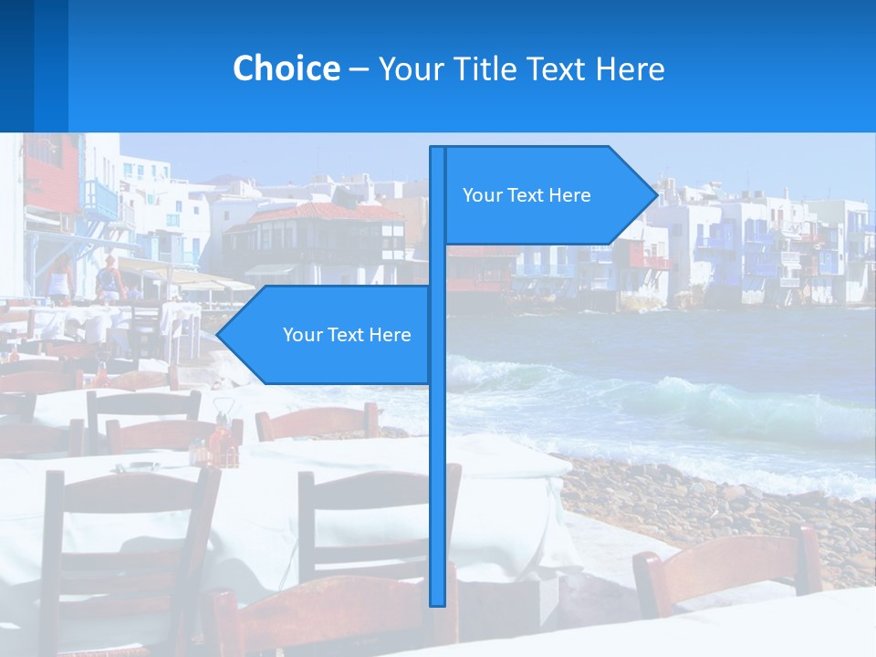 Earth Skyscraper City PowerPoint Template