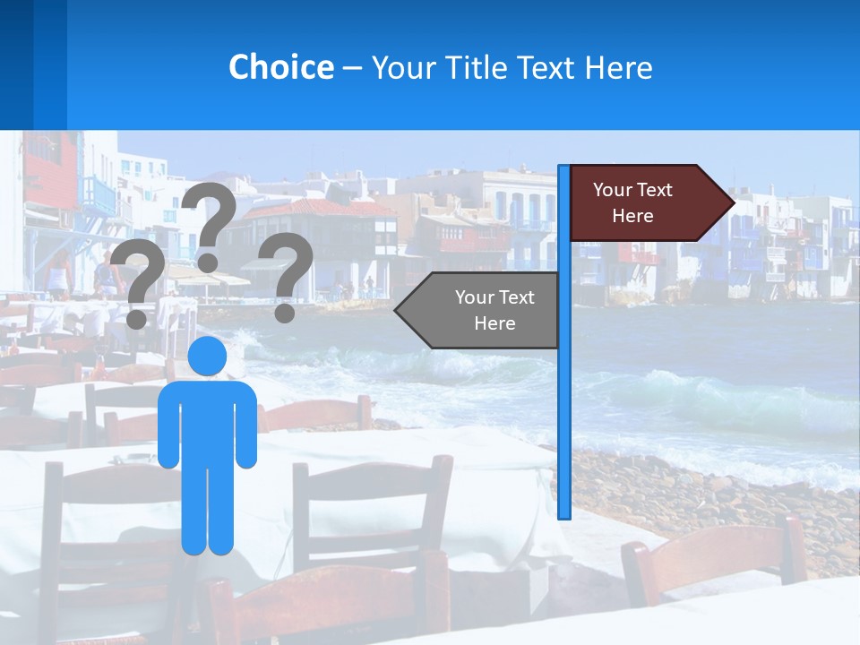 Earth Skyscraper City PowerPoint Template