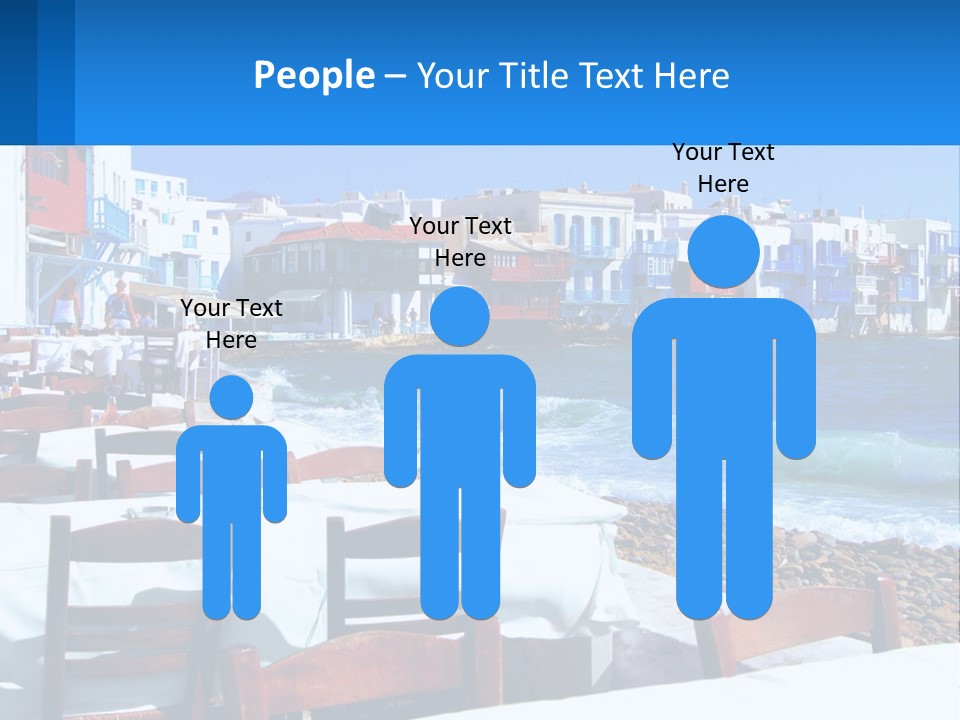 Earth Skyscraper City PowerPoint Template