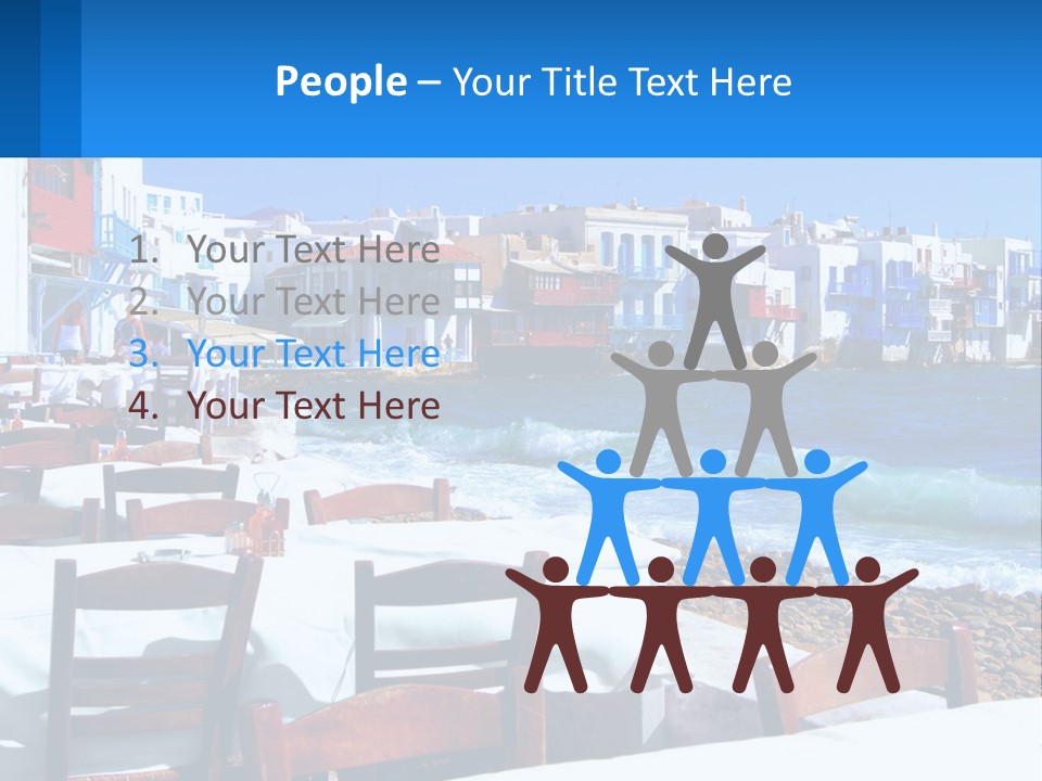 Earth Skyscraper City PowerPoint Template