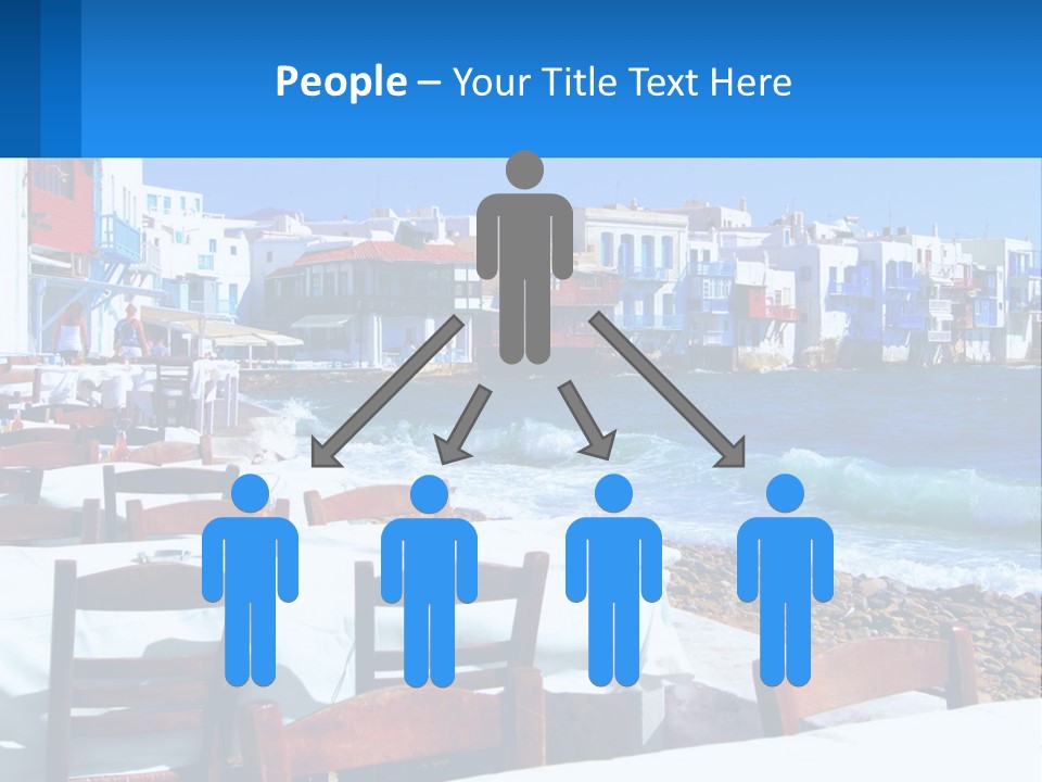 Earth Skyscraper City PowerPoint Template