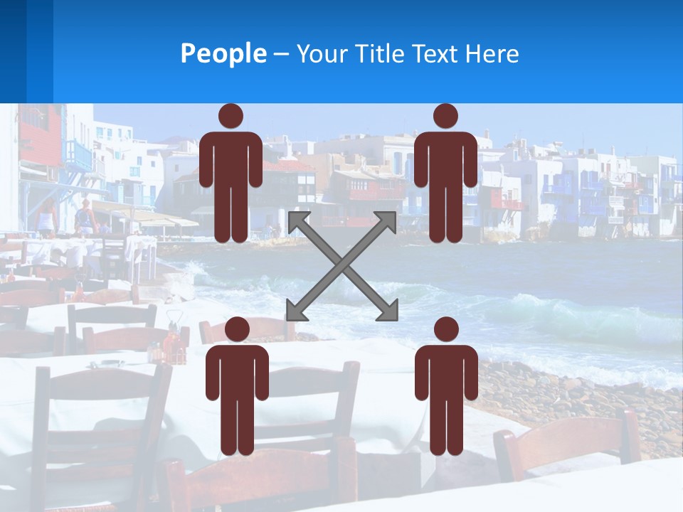 Earth Skyscraper City PowerPoint Template