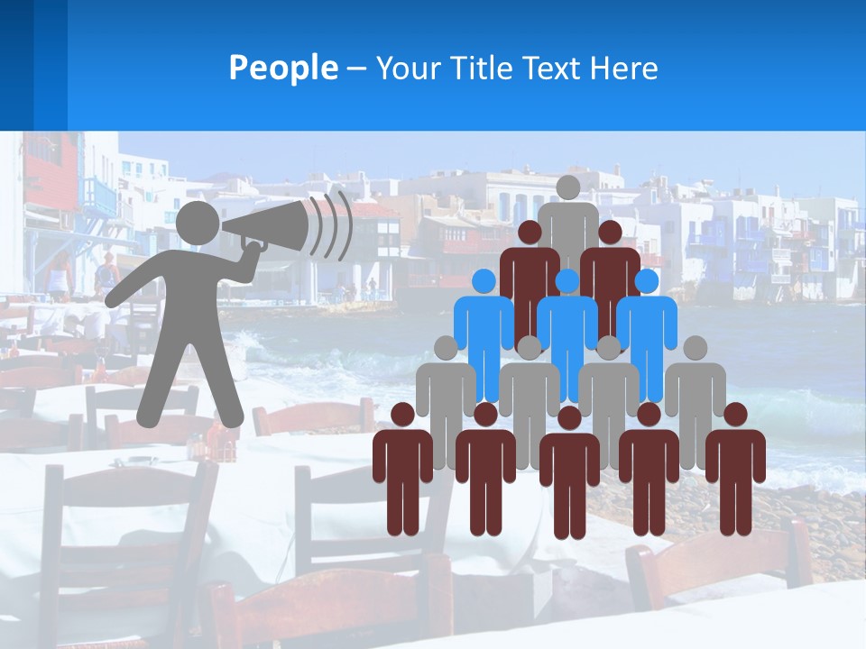 Earth Skyscraper City PowerPoint Template