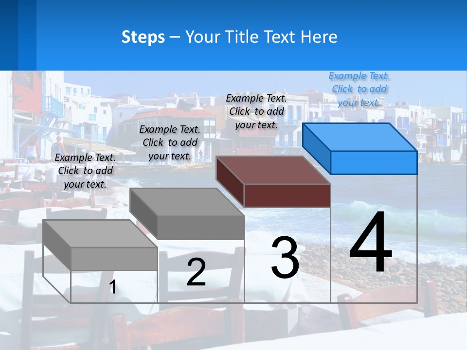 Earth Skyscraper City PowerPoint Template