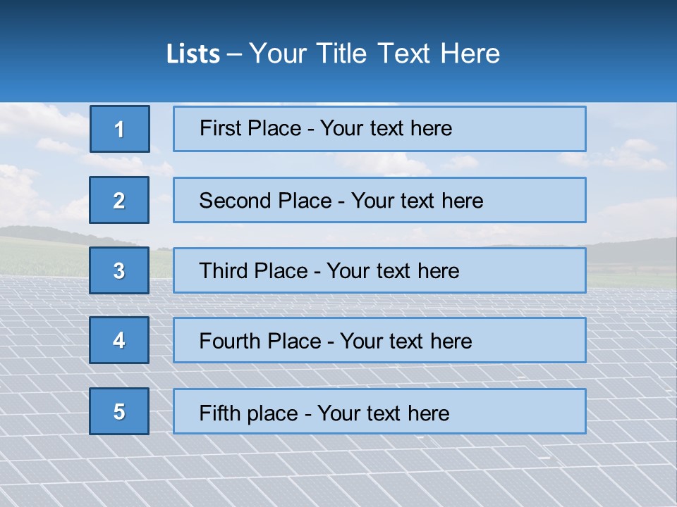 Big House Environment PowerPoint Template