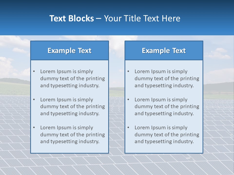 Big House Environment PowerPoint Template