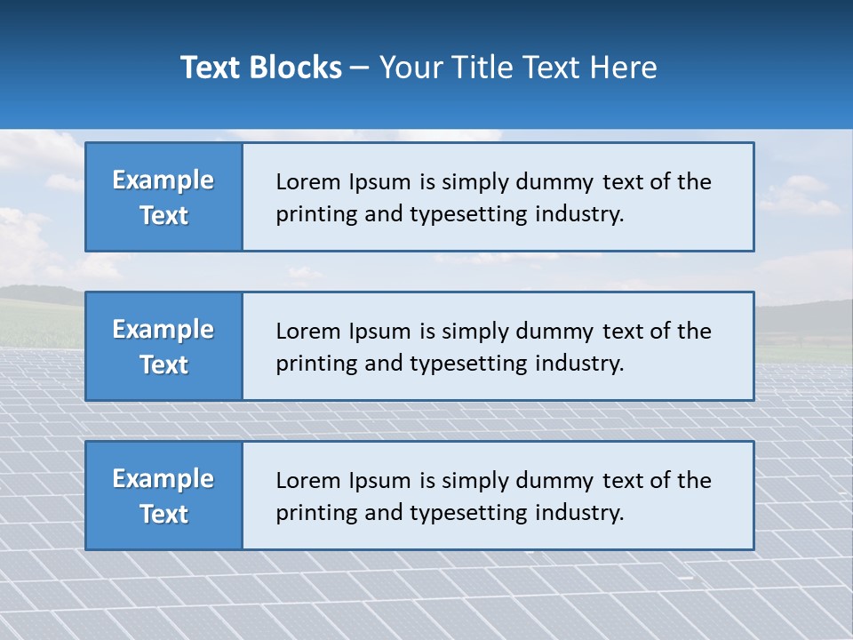 Big House Environment PowerPoint Template