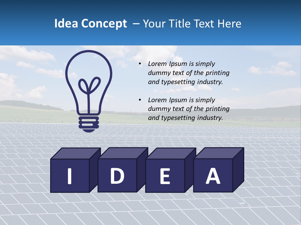 Big House Environment PowerPoint Template