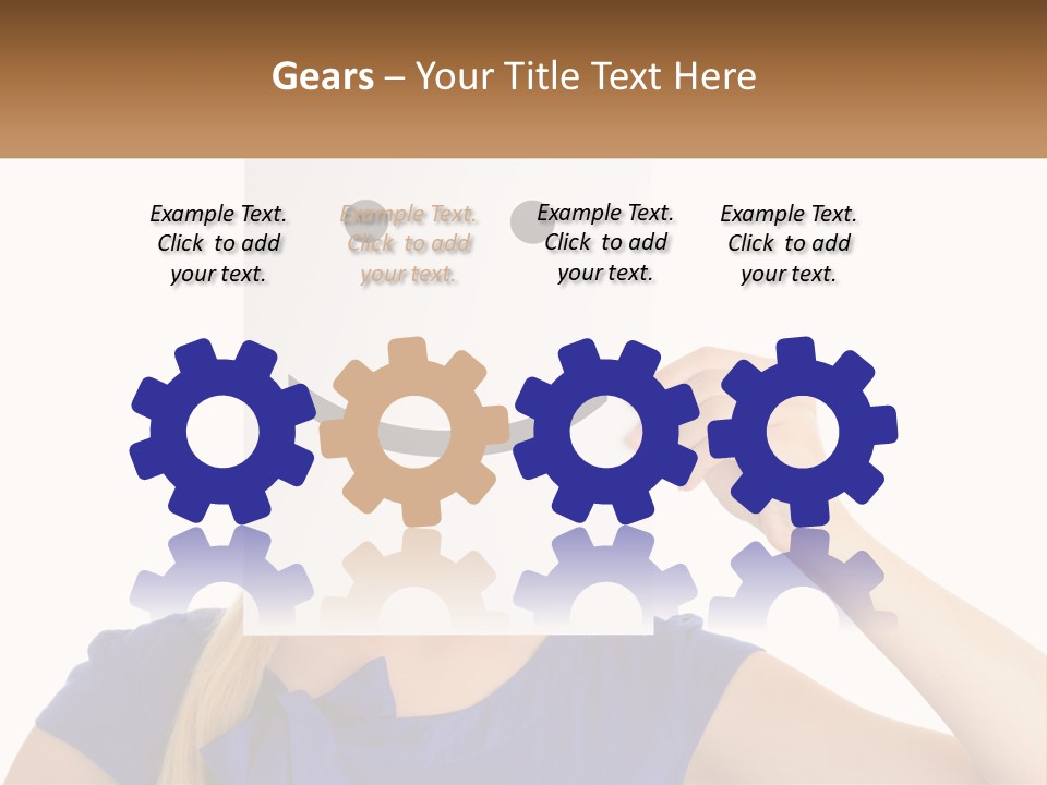 Architect Globe Cityscape PowerPoint Template