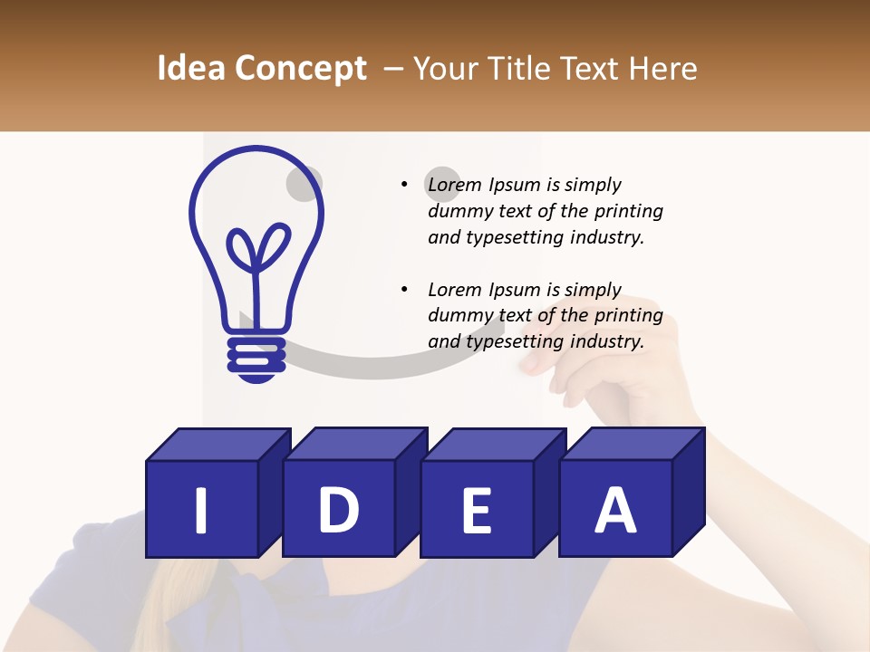 Architect Globe Cityscape PowerPoint Template