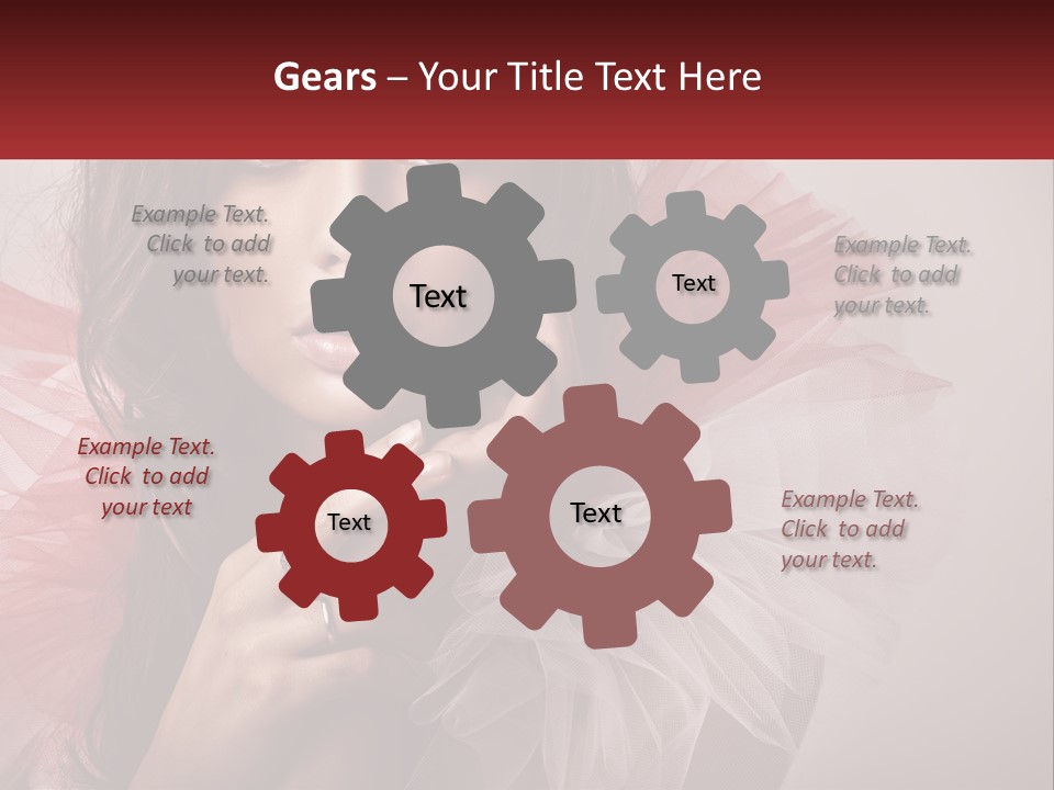 Building Downtown Globe PowerPoint Template