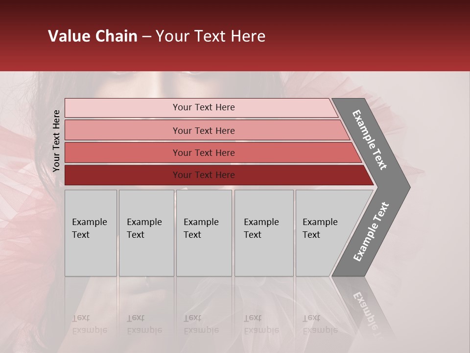 Building Downtown Globe PowerPoint Template