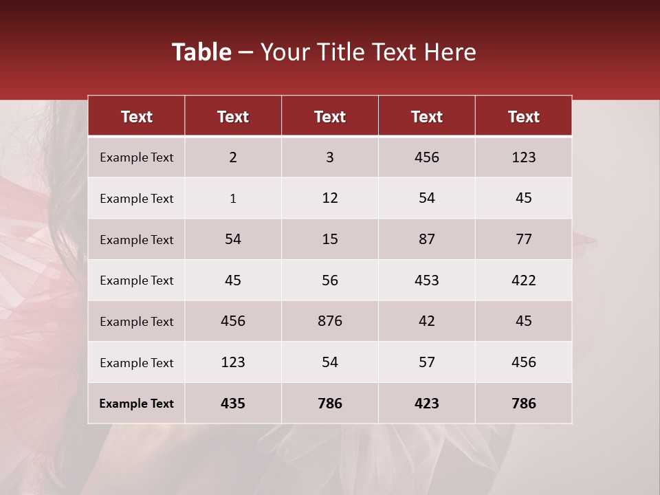 Building Downtown Globe PowerPoint Template