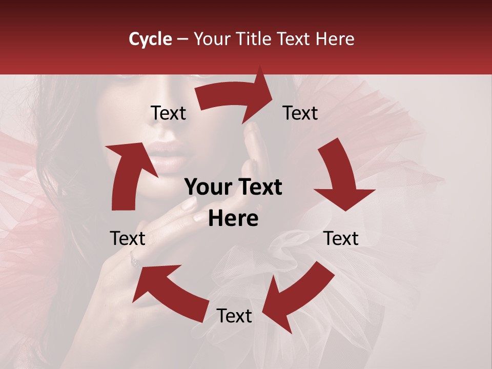 Building Downtown Globe PowerPoint Template