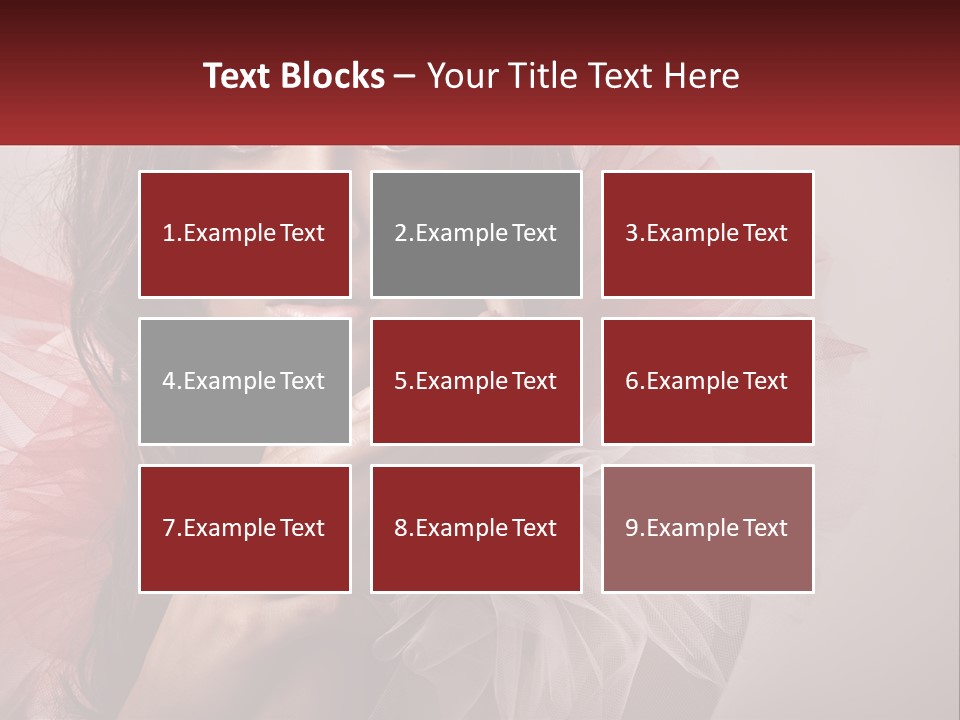 Building Downtown Globe PowerPoint Template