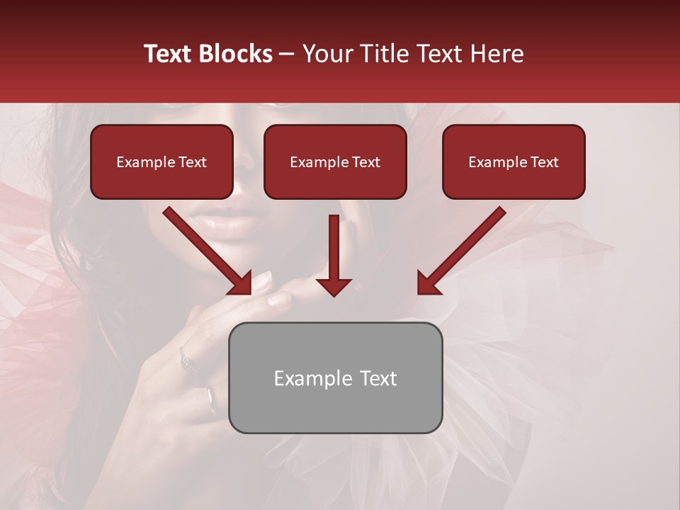 Building Downtown Globe PowerPoint Template