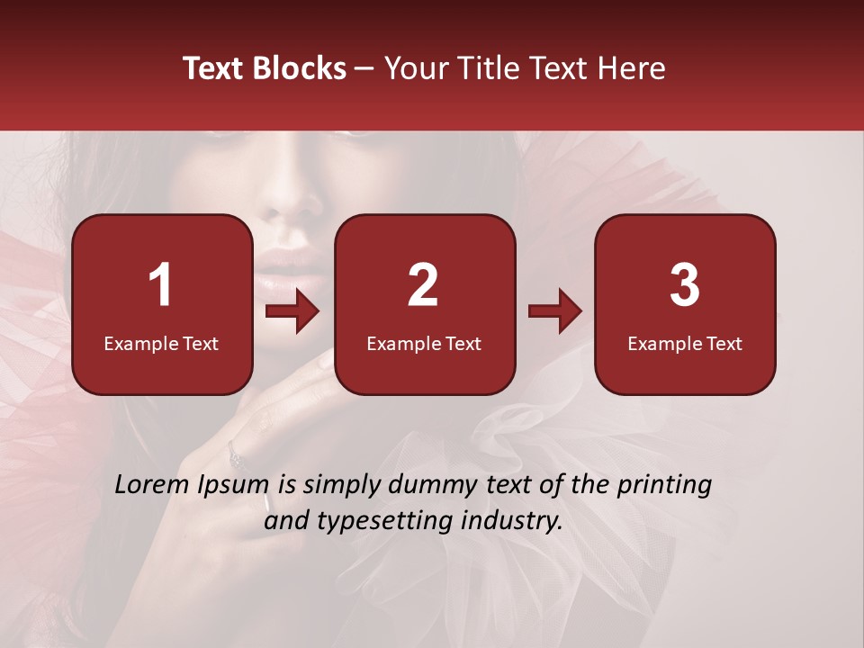 Building Downtown Globe PowerPoint Template