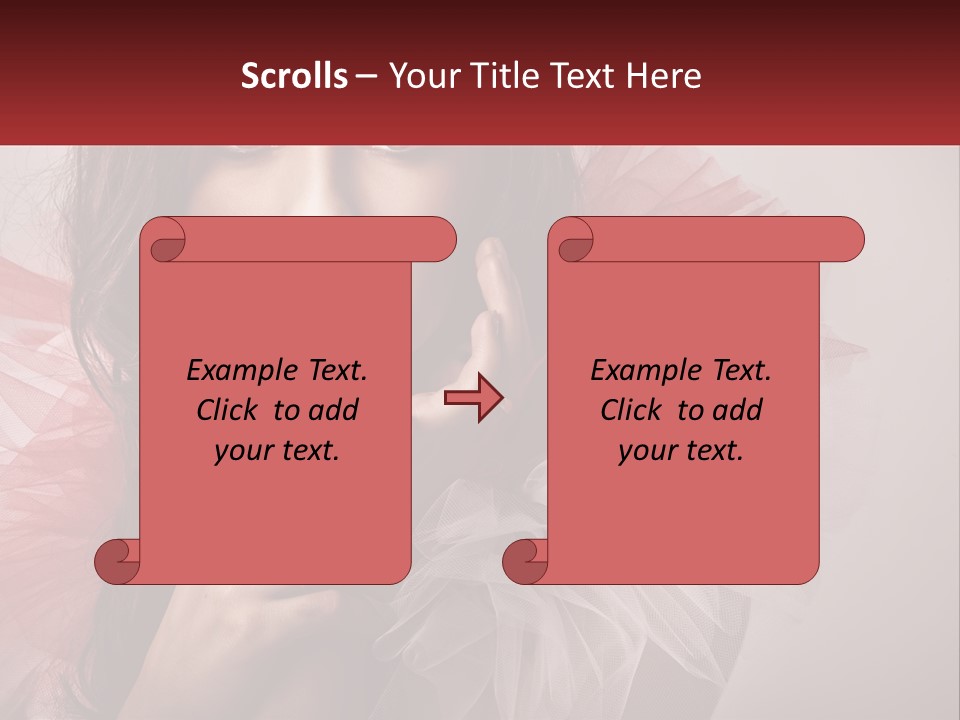 Building Downtown Globe PowerPoint Template