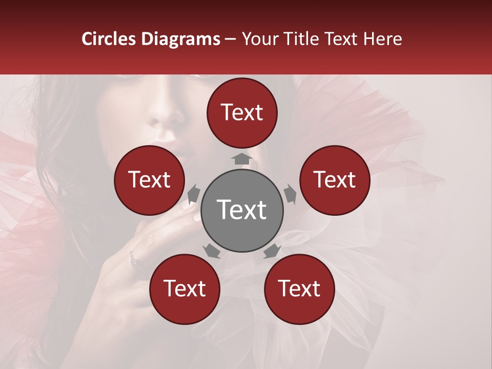 Building Downtown Globe PowerPoint Template