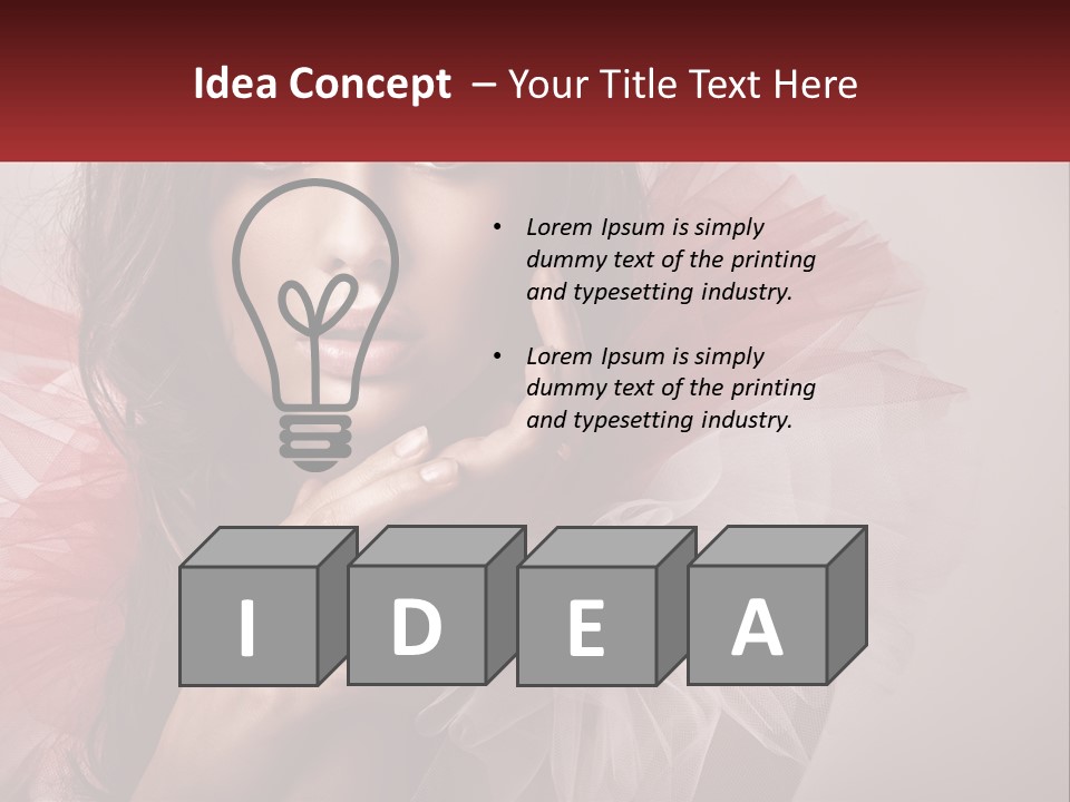 Building Downtown Globe PowerPoint Template